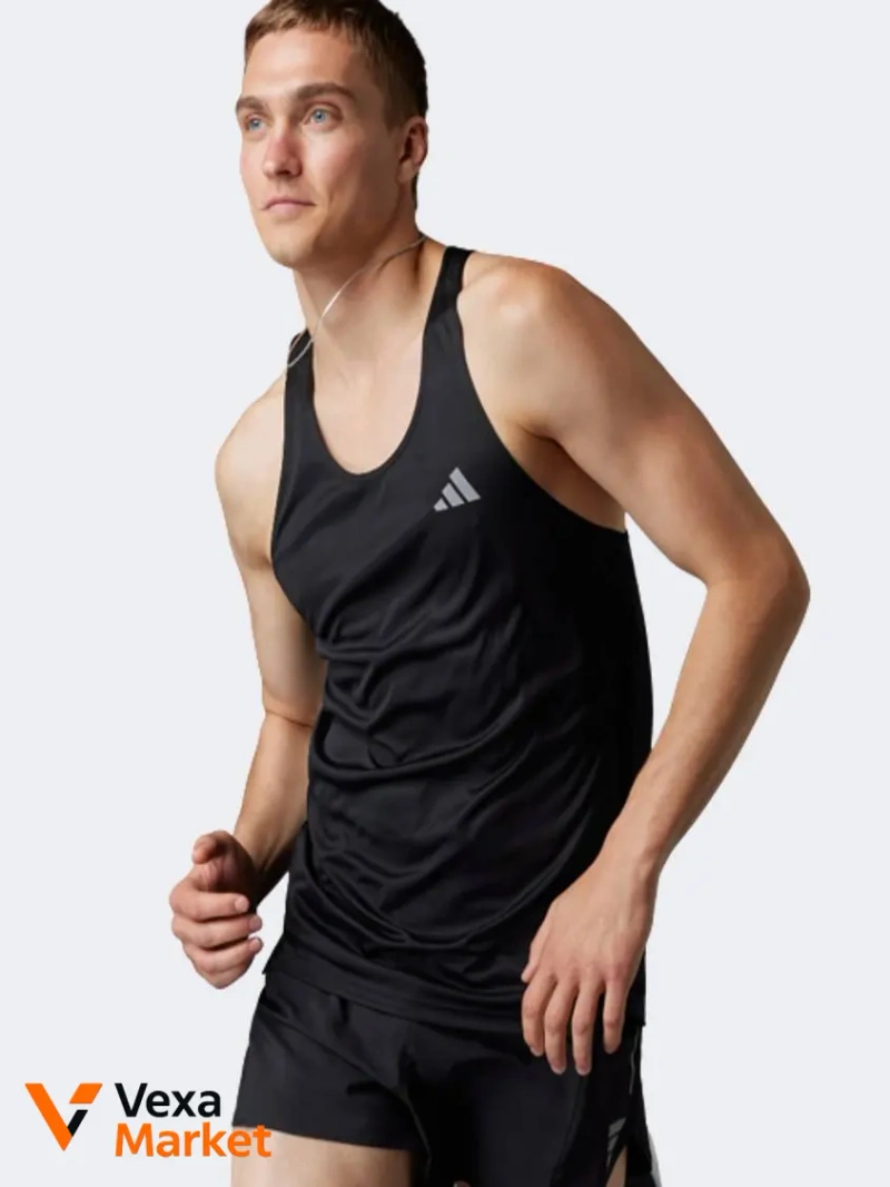 Adidas Спортивная майка мужская черная размер XS — фото 3