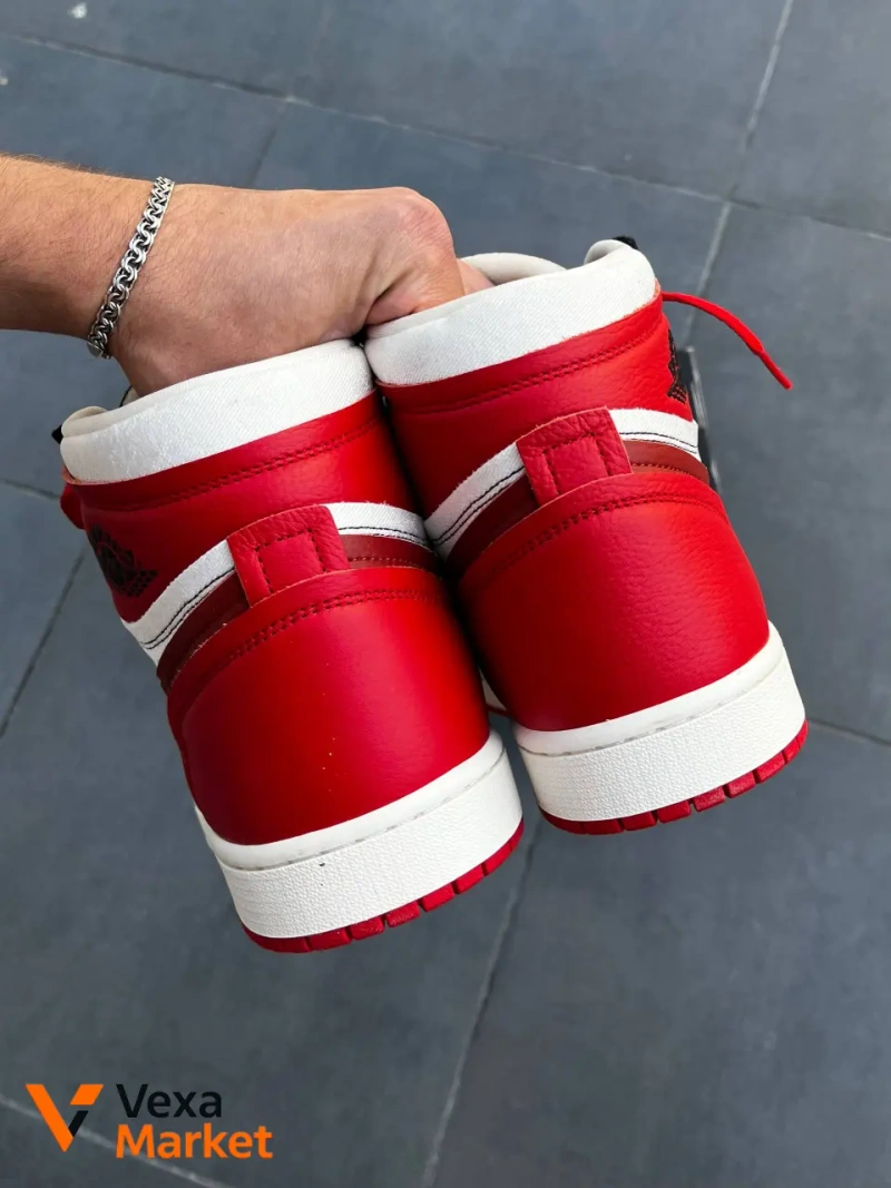 Air Jordan 1 High "Red Sport" кроссовки мужские размер 44 — фото 8