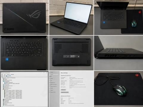 ASUS ROG Zephyrus M16 i7-11800H / RTX 3050 Ti / 16GB / 512GB SSD 144Hz