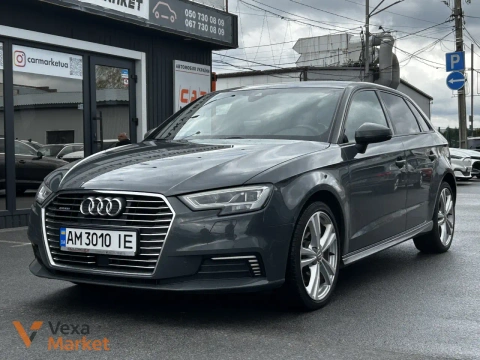 Audi A3 8V (FL) 2020 Гибрид (PHEV) 1.4 л. Автомат Передний Серый