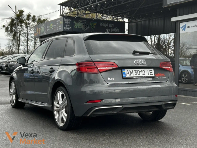 Audi A3 8V (FL) 2020 Гибрид (PHEV) 1.4 л. Автомат Передний Серый — фото 3