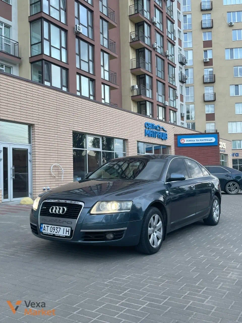 Audi A6 2006 3.2л Бензин Автомат Полный привод Синий