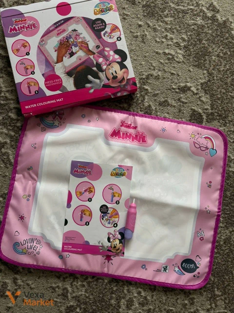 Багаторазовий килимок для малювання водою Disney Minnie