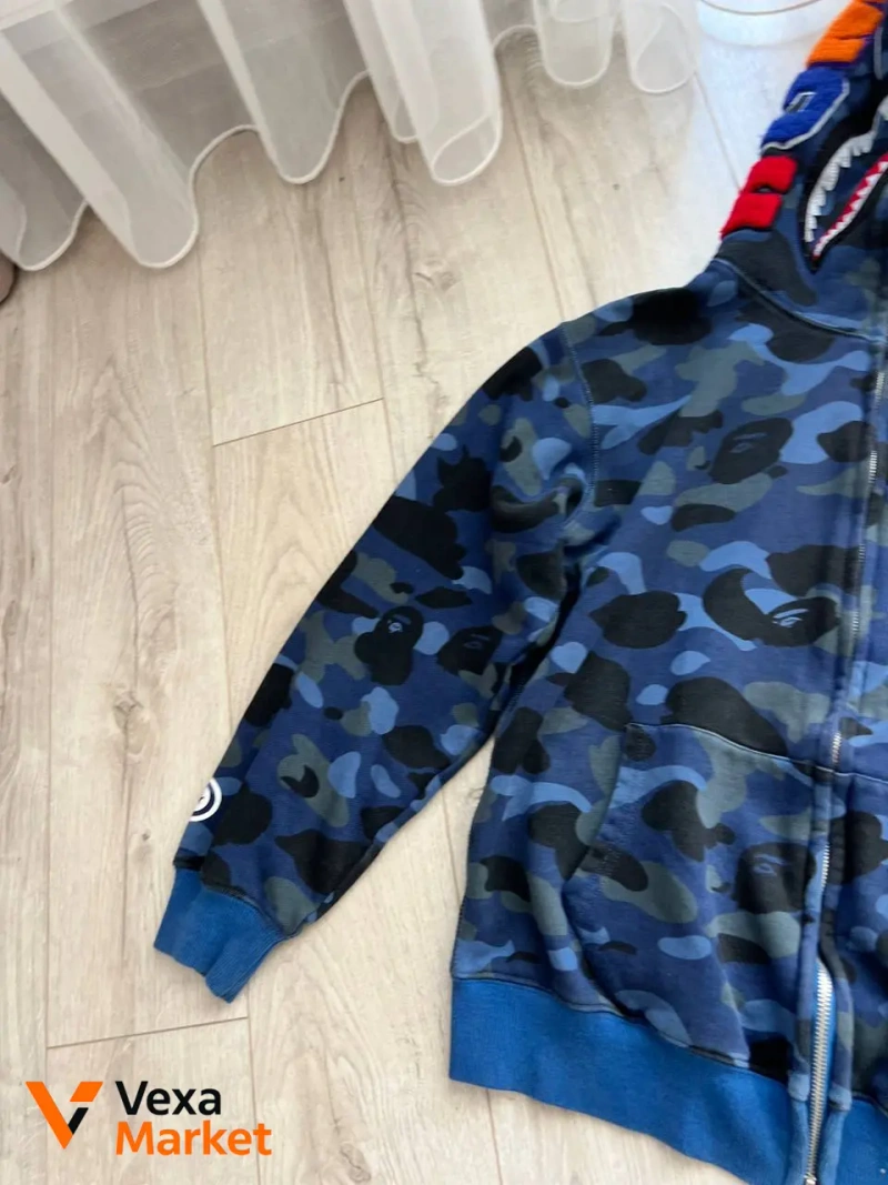 Bape Худі з принтом акули — фото 4
