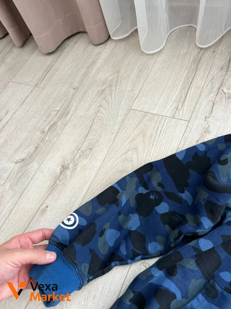 Bape Худі з принтом акули — фото 5