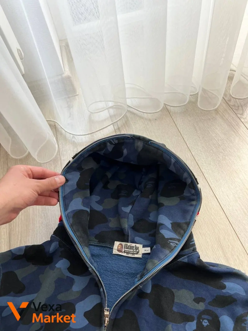 Bape Худі з принтом акули — фото 8
