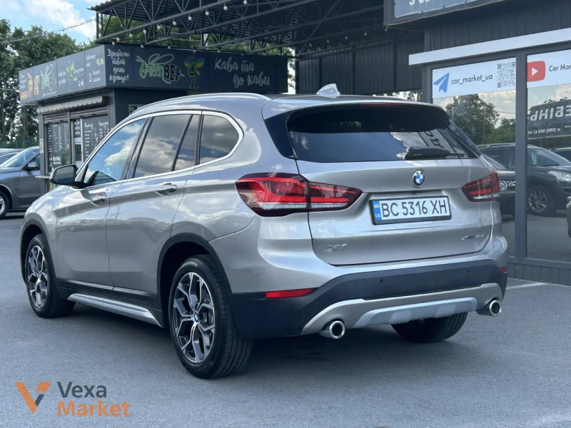 BMW X1 F48 (FL) 2021 Бензин Автомат Полный привод Серый — фото 3