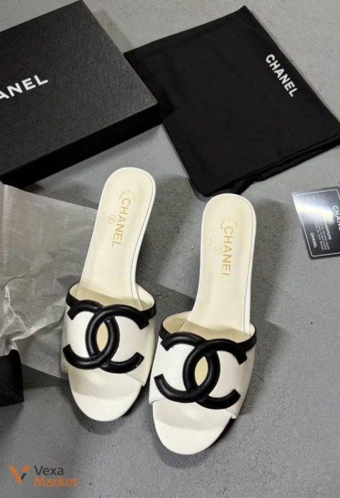 Босоніжки Chanel натуральна шкіра 5 см підбор