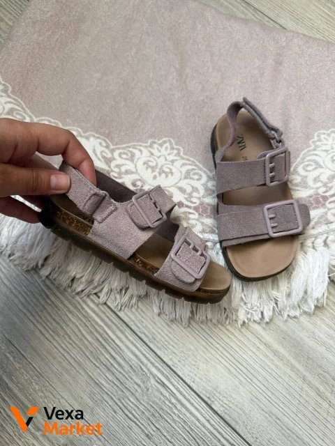 Босоніжки Zara 25 р 16 см лілові