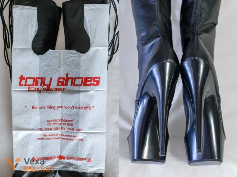 Ботфорти Tony Shoes Inc. натуральна шкіра, розмір 40 (US 9) — фото 7