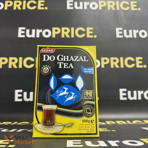 Чай чорний Akbar Do Ghazal Tea Earl Grey 500г