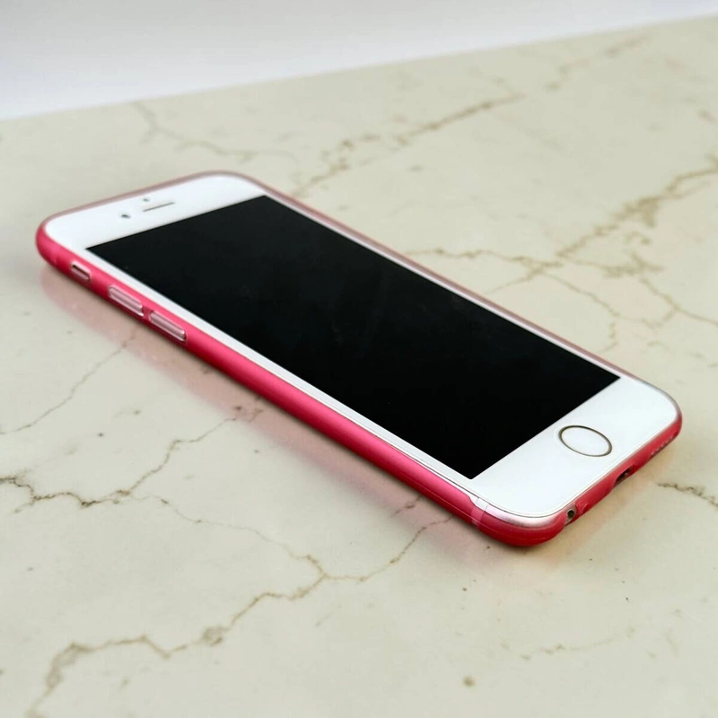 Чохол бампер Primo Gucoo для Apple iPhone 6/6S тонка накладка - Light Pink — фото 6