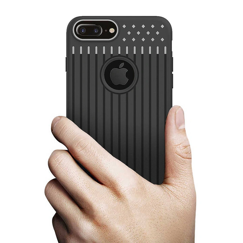 Чохол накладка Primo Shell TPU для Apple iPhone 6 Plus / iPhone 6s Plus - Black — фото 2