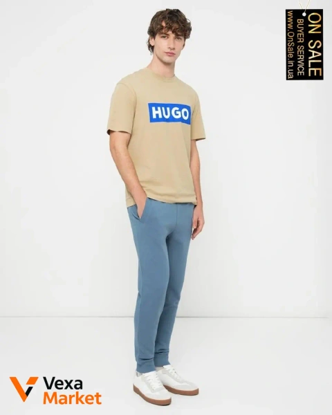 Чоловіча футболка Hugo з принтом