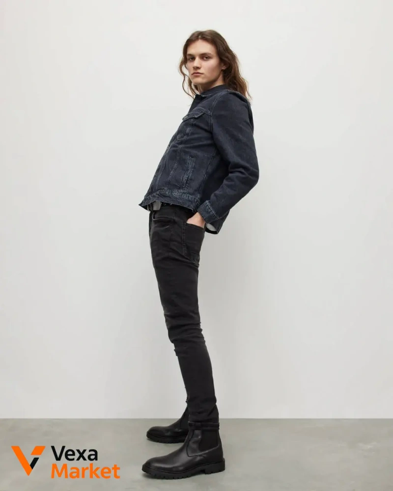 Чоловічі джинси AllSaints Skinny W28 — фото 4