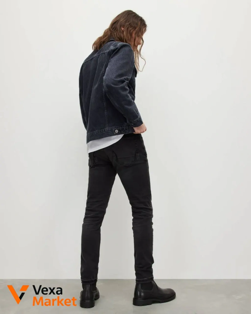 Чоловічі джинси AllSaints Skinny W28 — фото 6