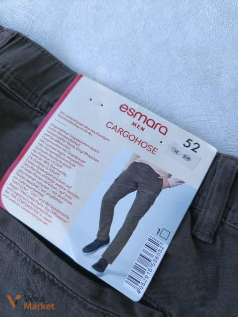 Чоловічі штани Esmara Cargo Hose EUR 52