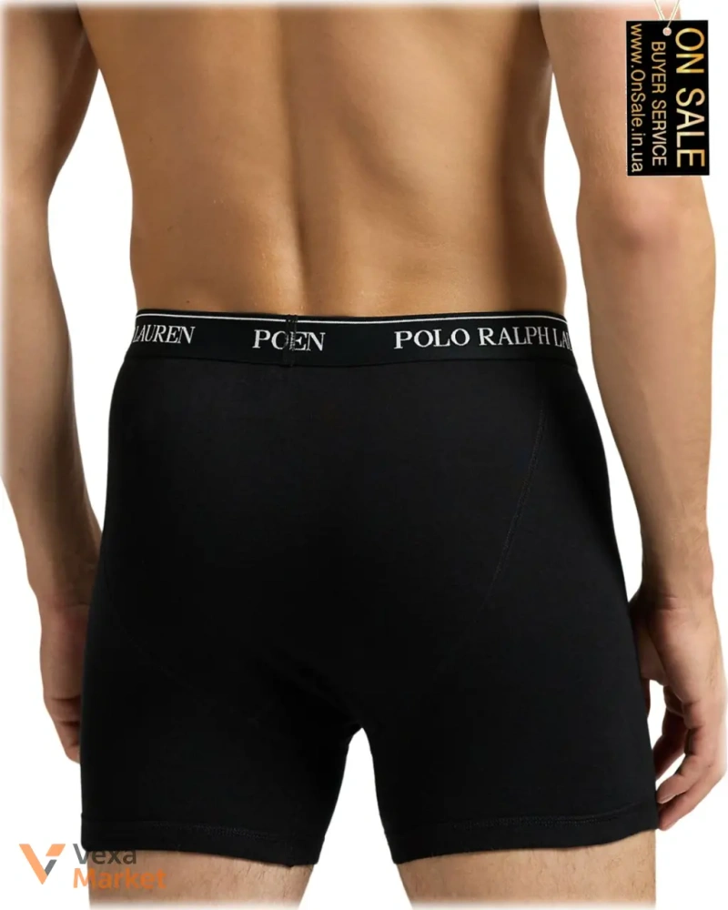 Чоловічі труси-боксери Polo Ralph Lauren набір з 6 шт. — фото 3