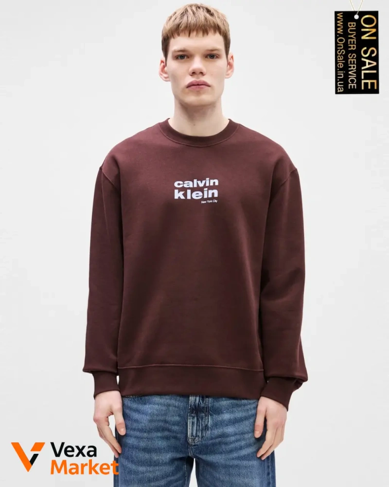 Чоловічий світшот Calvin Klein з графічним логотипом — фото 4