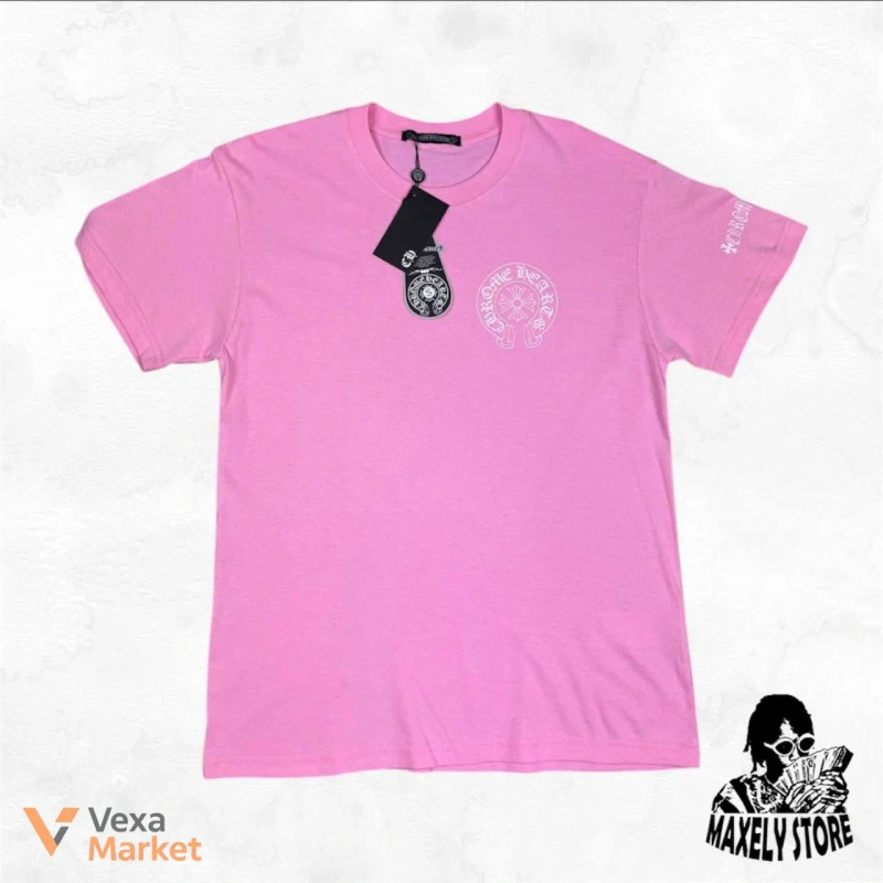 Chrome Hearts T-Shirt Pink — фото 2