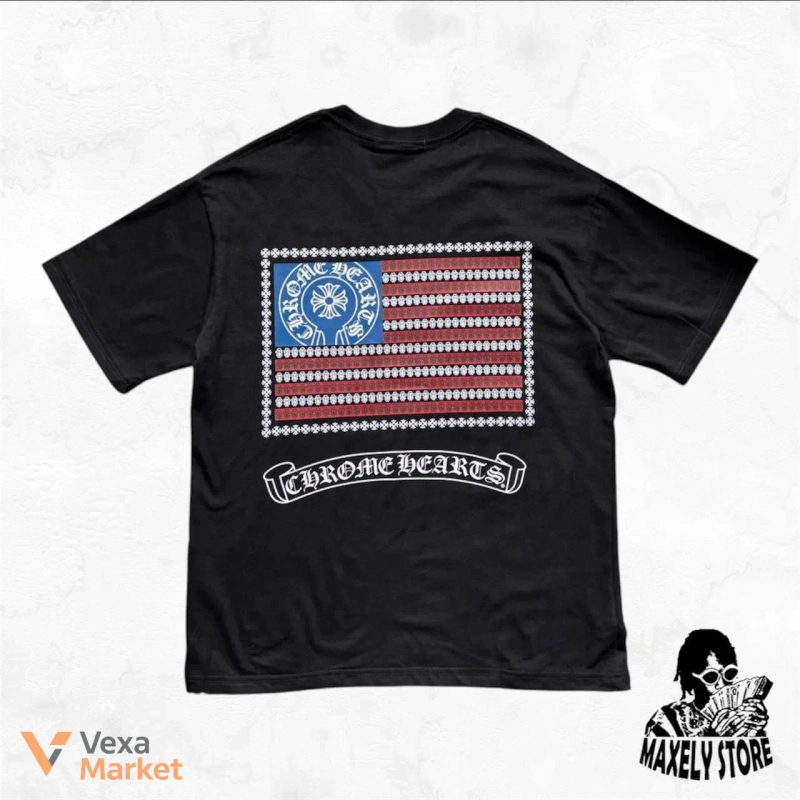 Chrome Hearts USA T-Shirt — фото 2