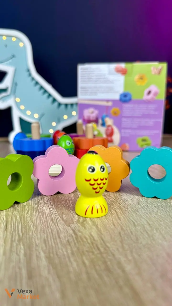 Дерев'яний сортер "Весела риболовля" WToys — фото 5