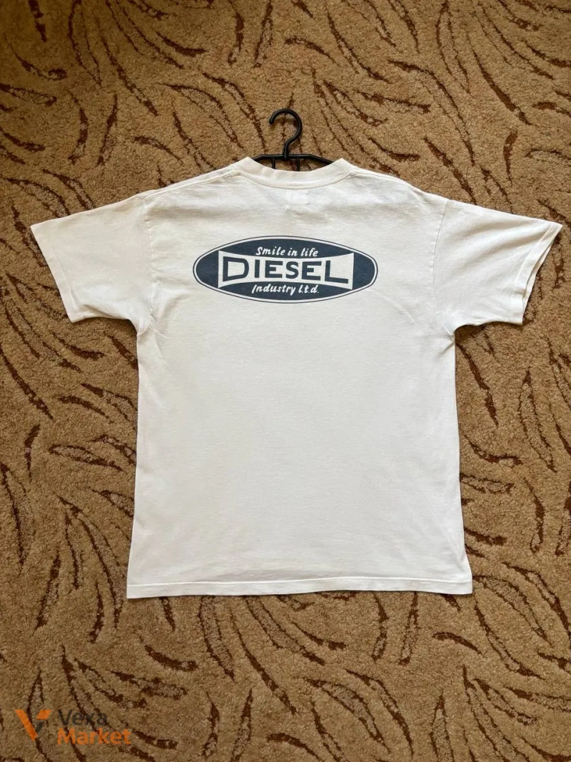 Diesel vintage single stitch футболка M-L — фото 2