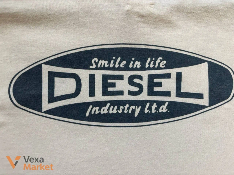 Diesel vintage single stitch футболка M-L — фото 8