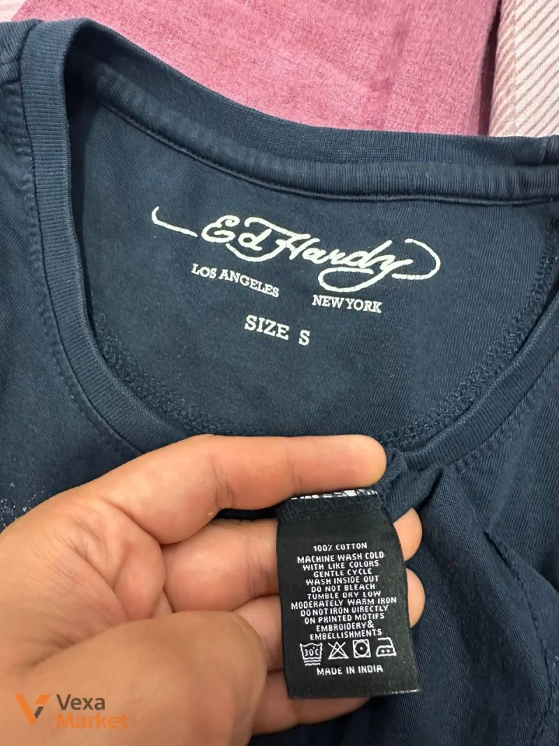 Ed Hardy футболка чоловіча розмір S — фото 3
