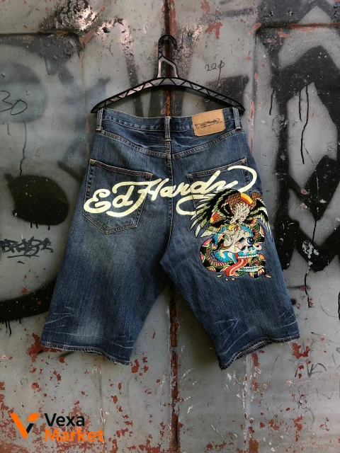 Ed Hardy шорты мужские размер 32