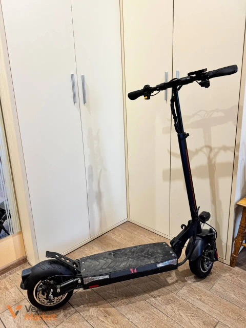 Електросамокат Crosser T4 з сидінням, чорний