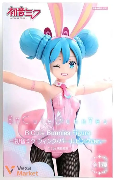 Фігурка Hatsune Miku BiCute Bunnies Pearl Pink Ver.
