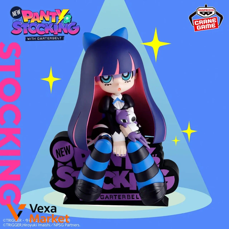 Фігурка Panty & Stocking with Garterbelt від Bandai, 12 см — фото 2