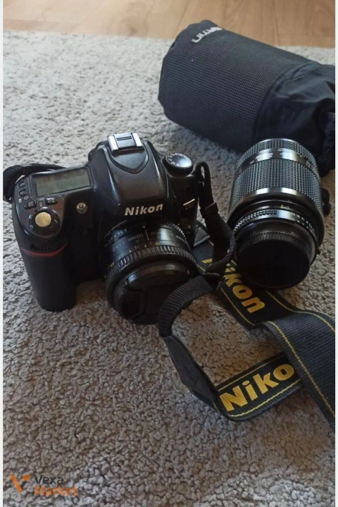 Фотоапарат Nikon D80 + 2 об'єктиви + штатив + аксесуари