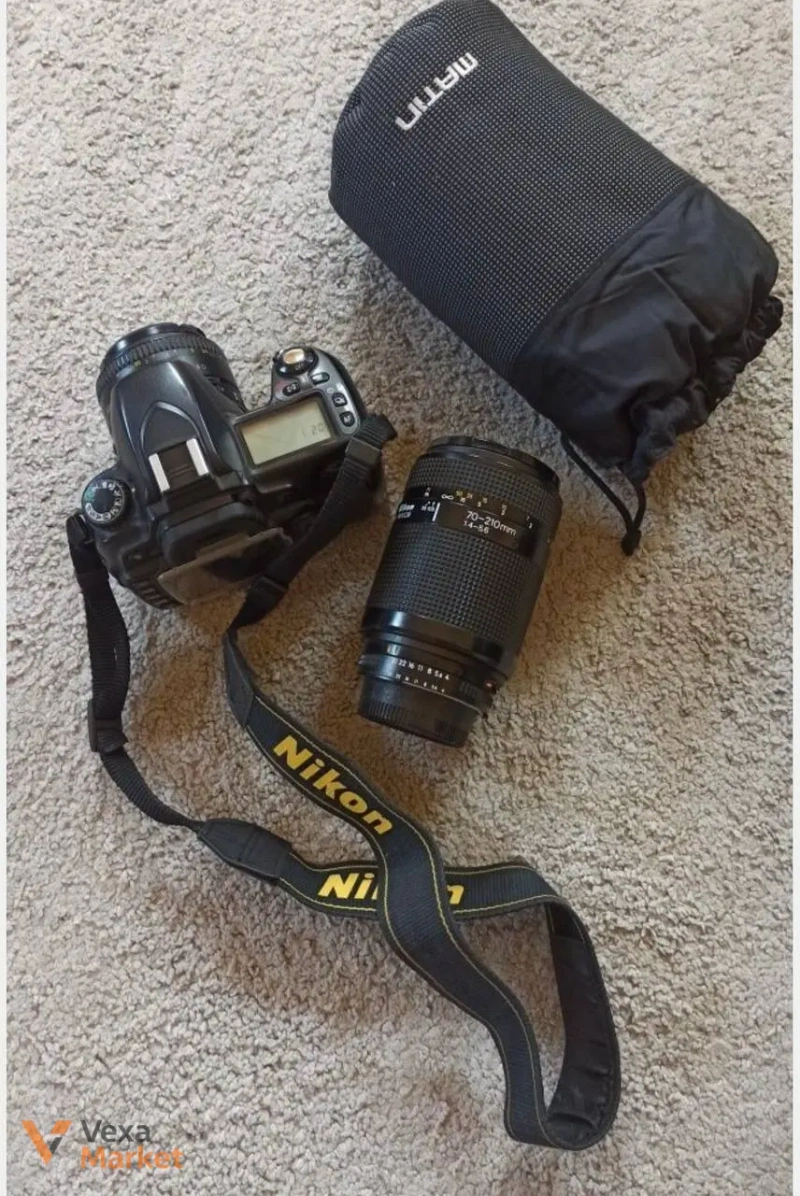 Фотоапарат Nikon D80 + 2 об'єктиви + штатив + аксесуари — фото 2
