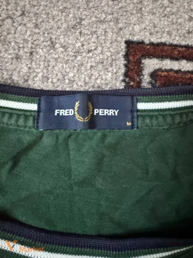 Fred Perry Dark Green T-Shirt M — фото 2
