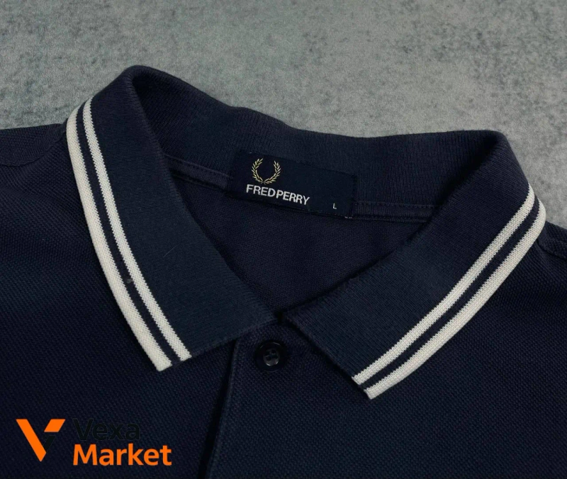 Fred Perry Logo Men’s Polo Shirt L — фото 4