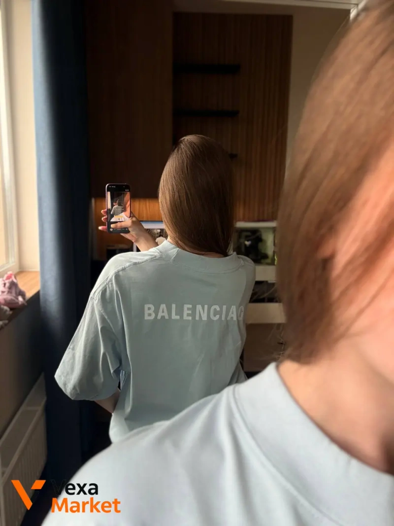 Футболка Balenciaga размер M — фото 8
