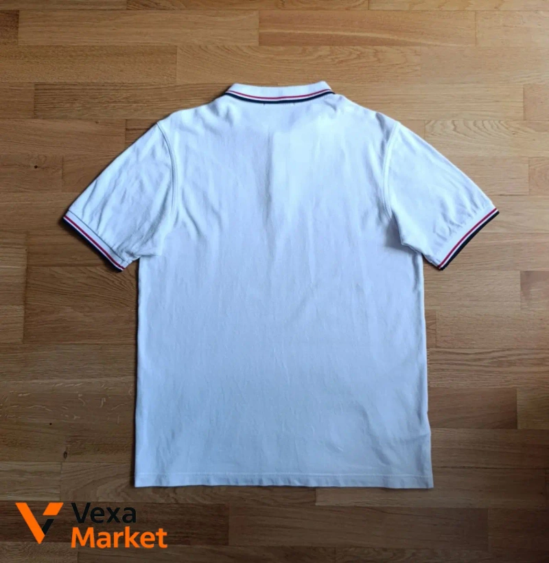 Футболка поло Fred Perry M-L біла — фото 4