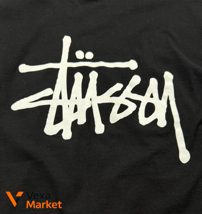 Футболка Stussy чорна розмір L — фото 8