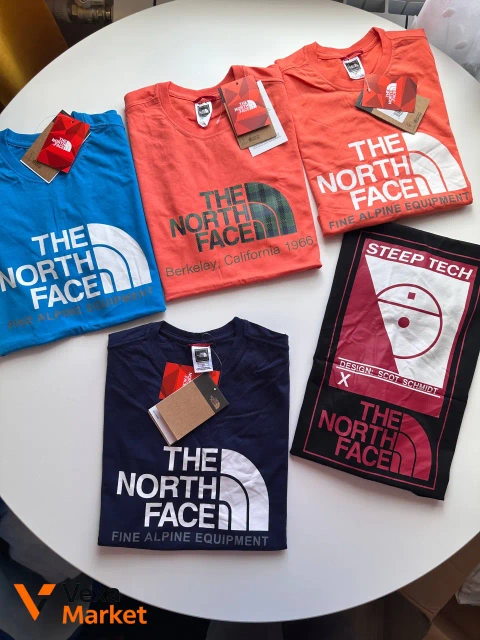 Футболка The North Face 100% хлопок