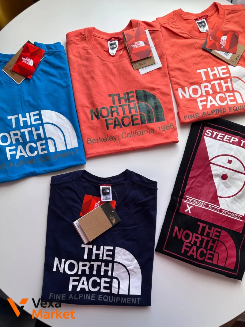 Футболка The North Face 100% хлопок — фото 2