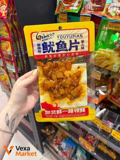Gabecin YOUYUPIAN Гострі шматочки кальмара 40г