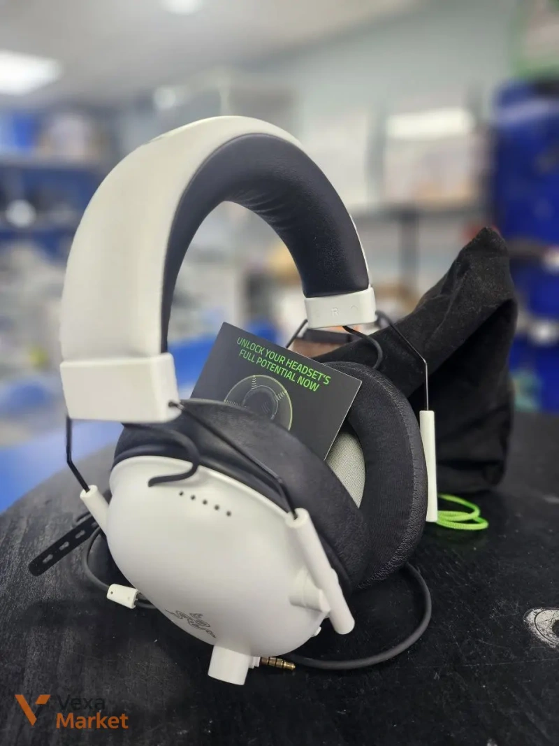 Гарнітура дротова ігрова Razer Blackshark V2 X (RZ04-03240700-R3M1) White — фото 2