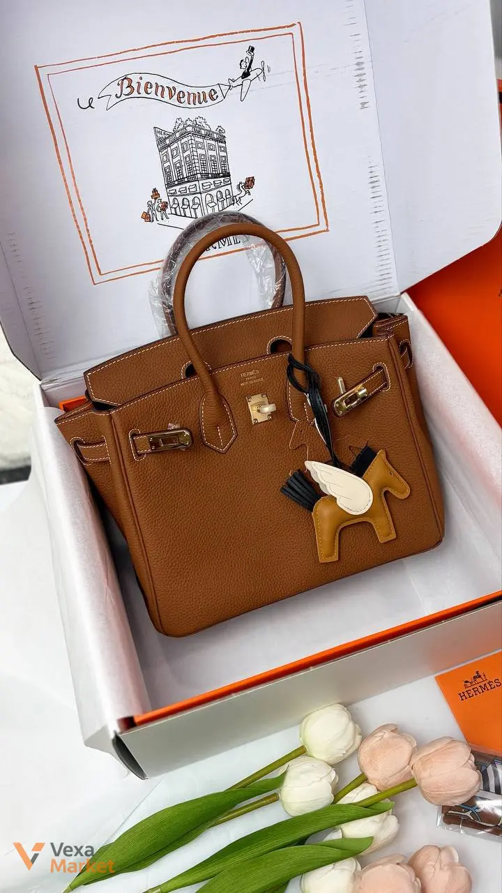 Hermes Birkin Premium шкіра Togo — фото 3