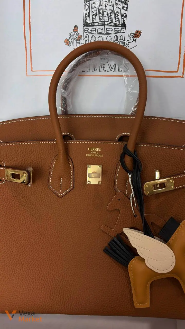 Hermes Birkin Premium шкіра Togo — фото 5