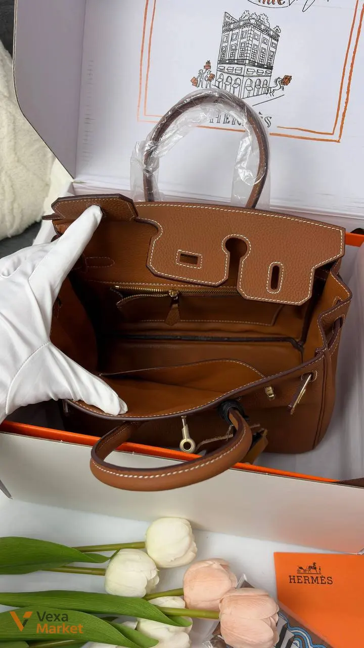 Hermes Birkin Premium шкіра Togo — фото 7