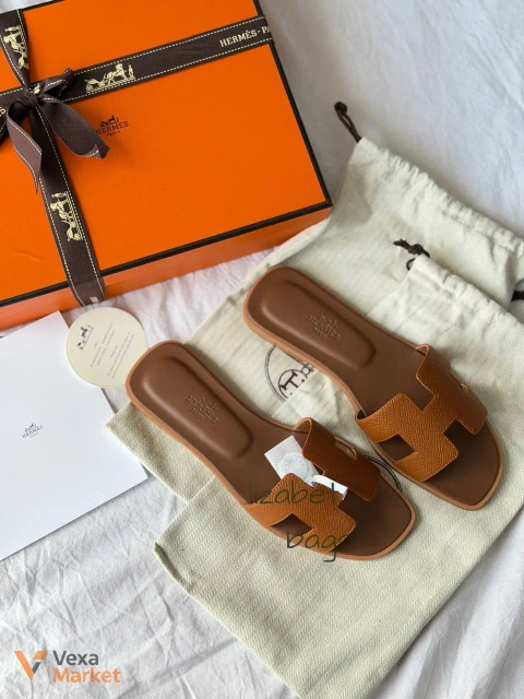 Hermes Oran шльопанці натуральна шкіра/замша 35-42