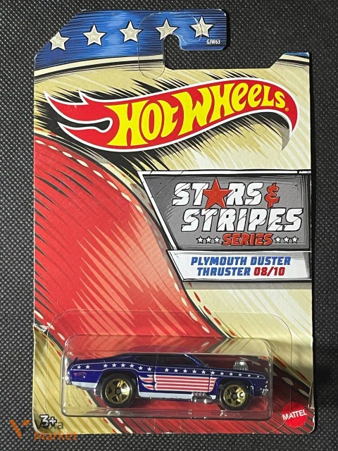 Hot Wheels Plymouth Duster Thruster Stars & Stripes Series 08/10