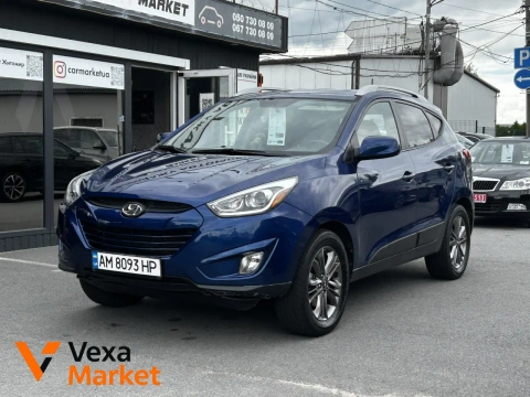 Hyundai Tucson 2014 2.4 л Автомат Полный привод Синий